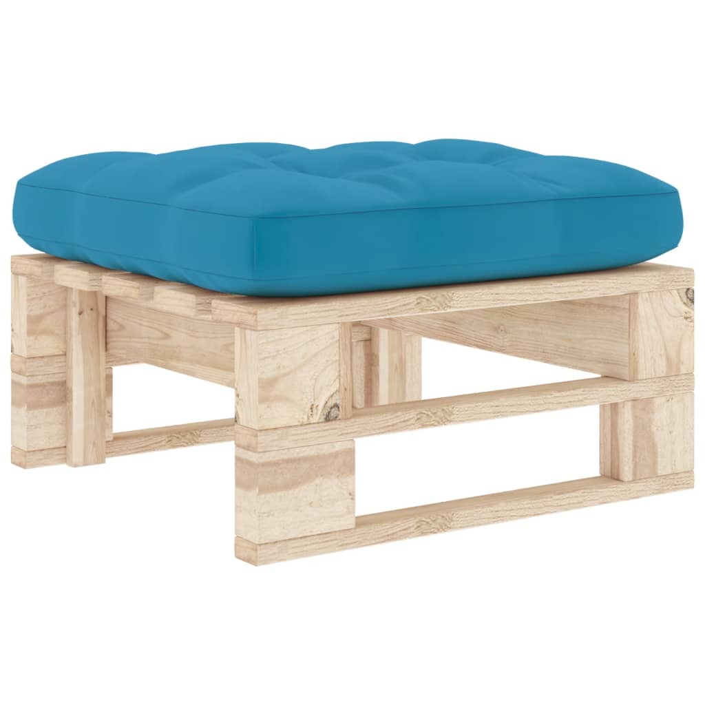 Tuinhocker Pallet Geïmpregneerd Grenenhout Bladpatroon