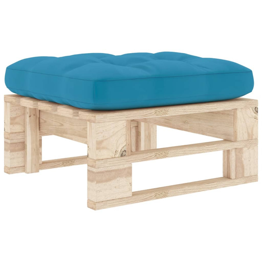 Tuinhocker Pallet Geïmpregneerd Grenenhout Bladpatroon