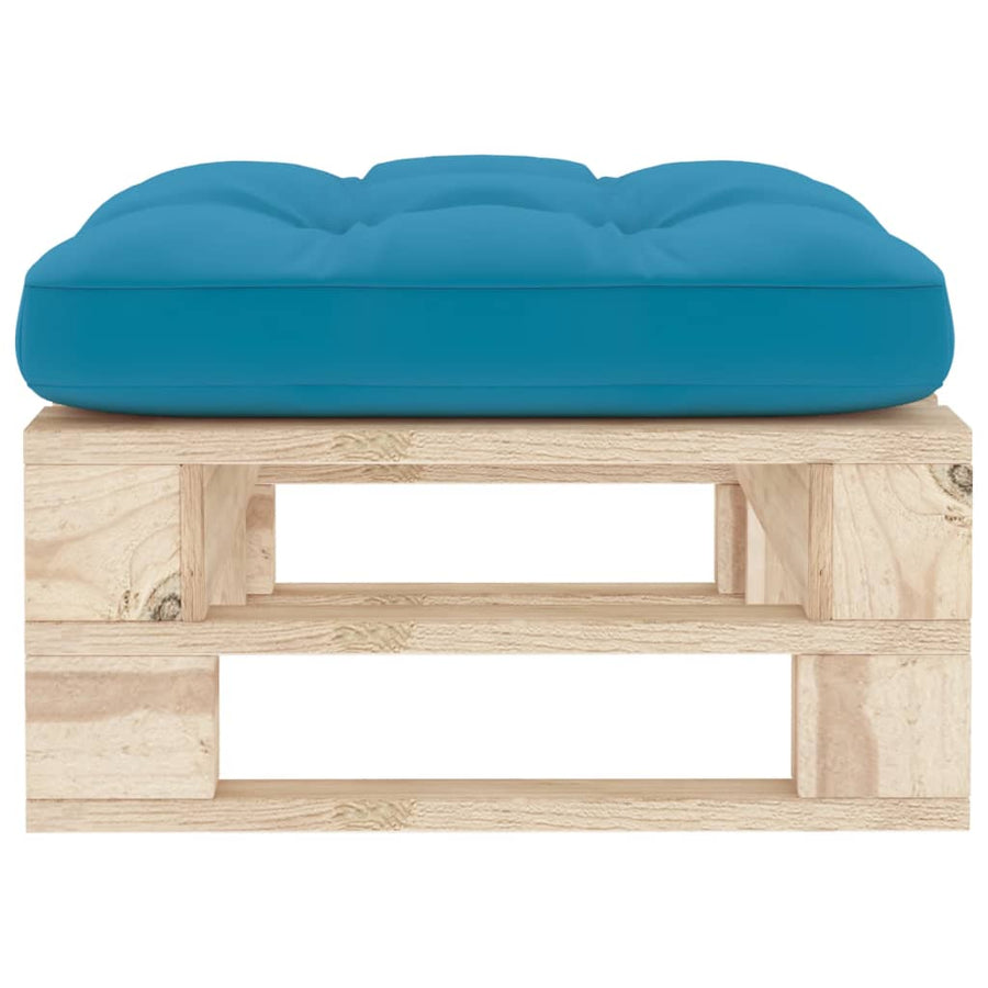 Tuinhocker Pallet Geïmpregneerd Grenenhout Bladpatroon