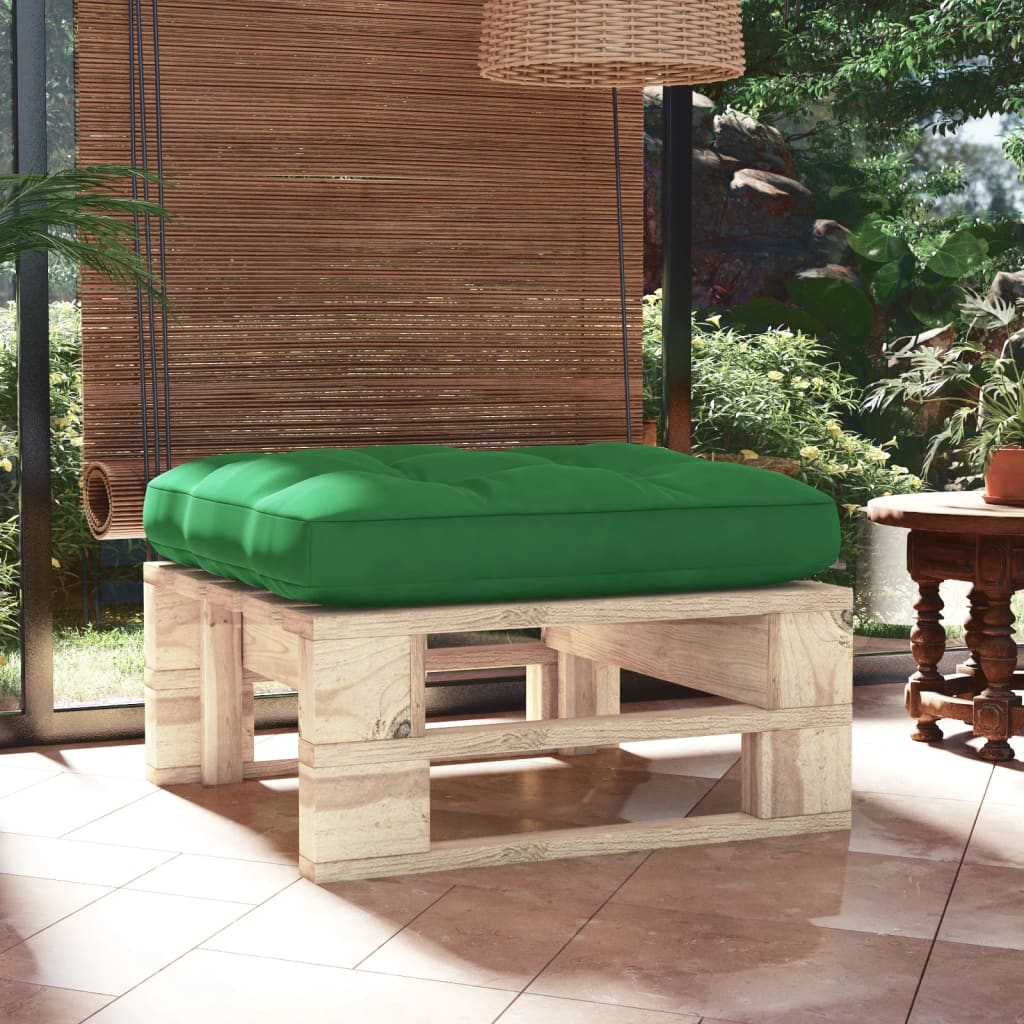 Tuinhocker Pallet Geïmpregneerd Grenenhout Bladpatroon