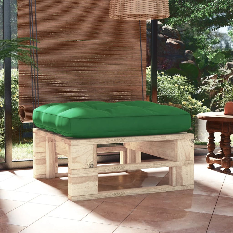 Tuinhocker Pallet Geïmpregneerd Grenenhout Bladpatroon