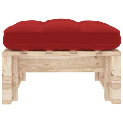Tuinhocker Pallet Geïmpregneerd Grenenhout Bladpatroon