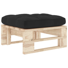 Tuinhocker Pallet Geïmpregneerd Grenenhout Zwart 1 Bruin