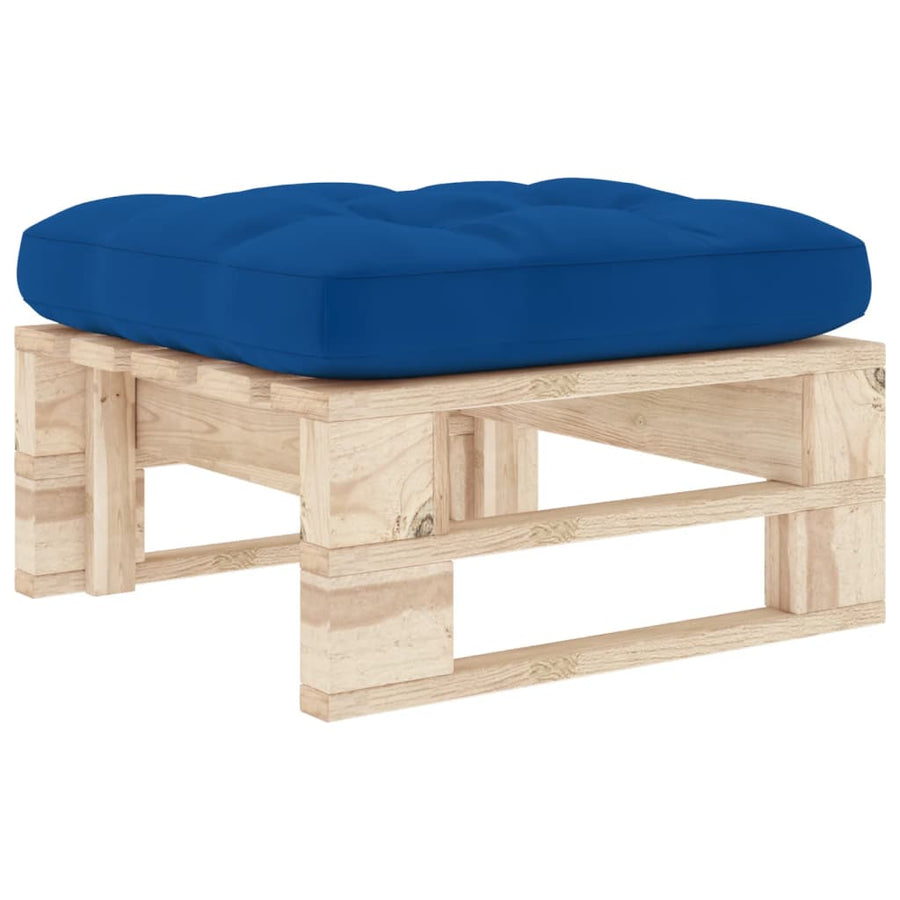 Tuinhocker Pallet Geïmpregneerd Grenenhout Bladpatroon