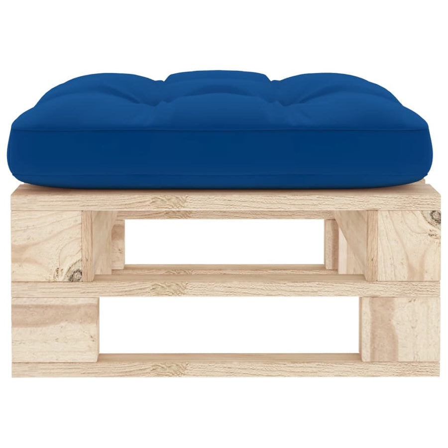 Tuinhocker Pallet Geïmpregneerd Grenenhout Bladpatroon