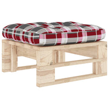 Tuinhocker Pallet Geïmpregneerd Grenenhout Bladpatroon