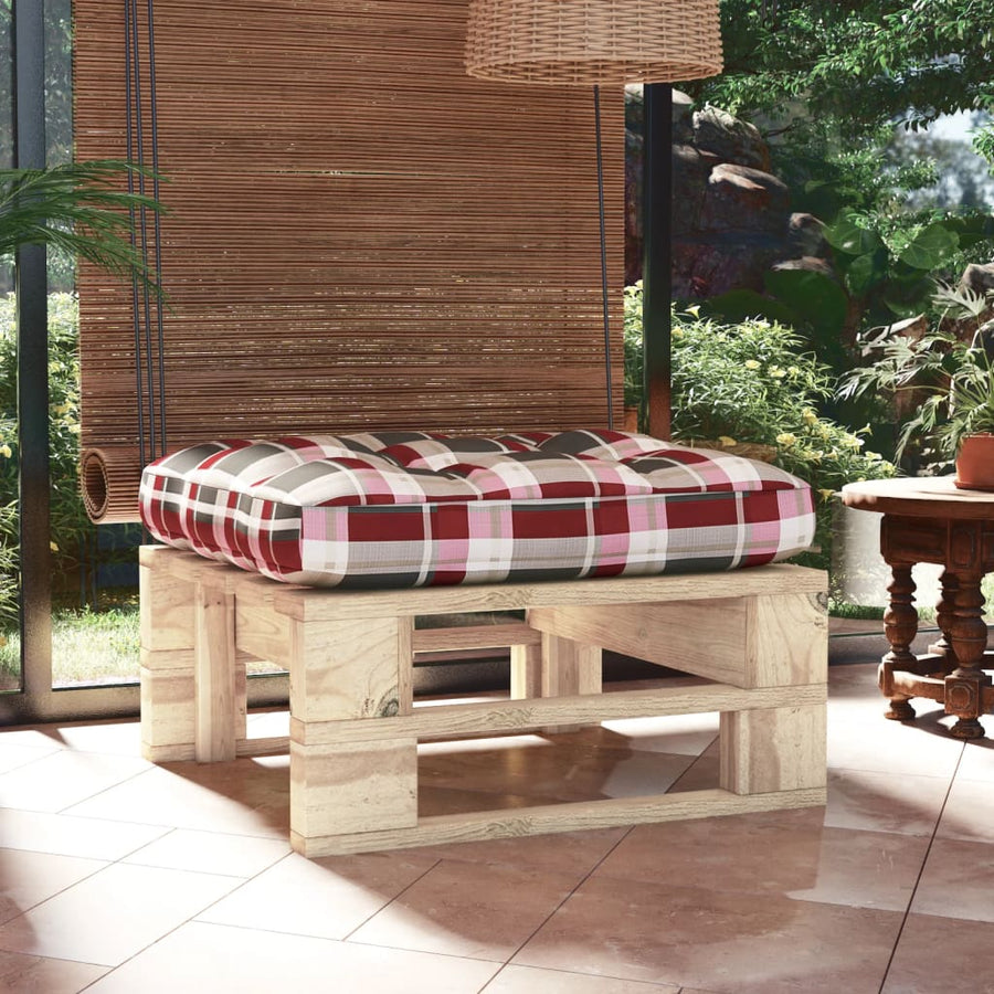 Tuinhocker Pallet Geïmpregneerd Grenenhout Bladpatroon