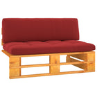 Tuinmiddenbank grenenhout honingbruin 110x65x55 cm