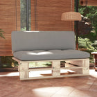 Garden center bench pallet impregnated pine wood