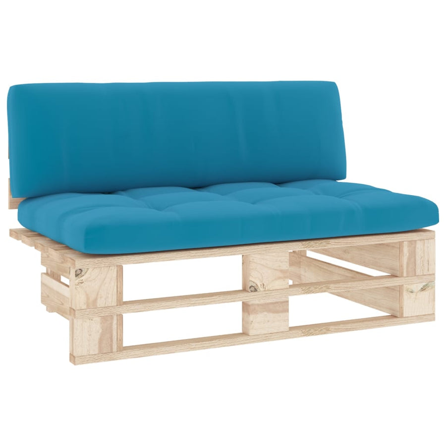 Tuinmiddenbank pallet geïmpregneerd grenenhout