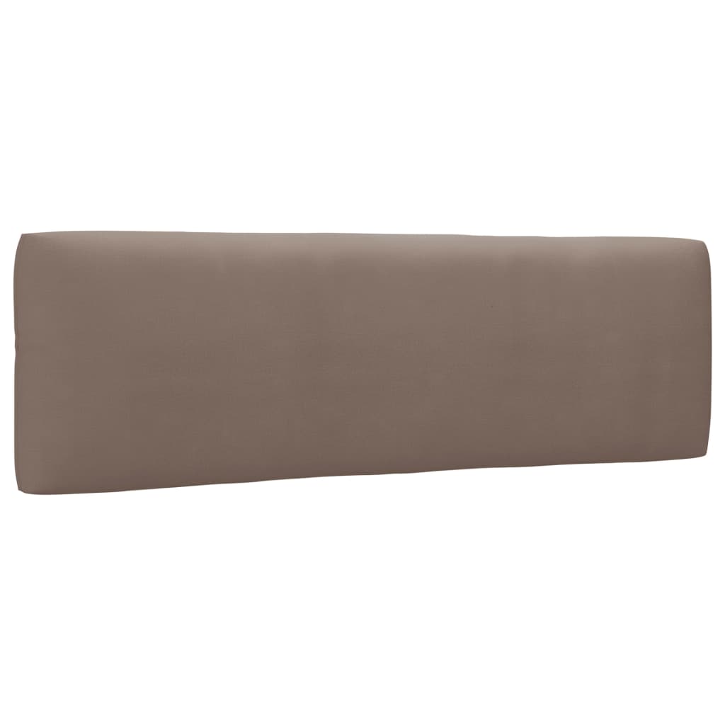 Tuinhoekbank Pallet Geïmpregneerd Grenenhout Taupe 1 Grijs