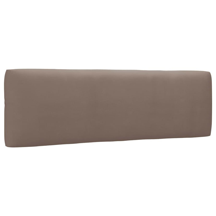 Tuinhoekbank Pallet Geïmpregneerd Grenenhout Taupe 1 Grijs