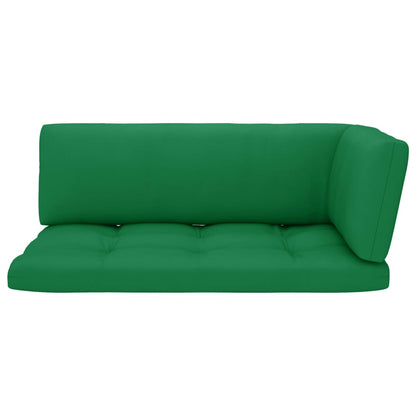 Tuinhoekbank Pallet Geïmpregneerd Grenenhout Groen 1