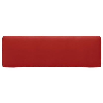 Tuinhoekbank Pallet Geïmpregneerd Grenenhout Rood 1