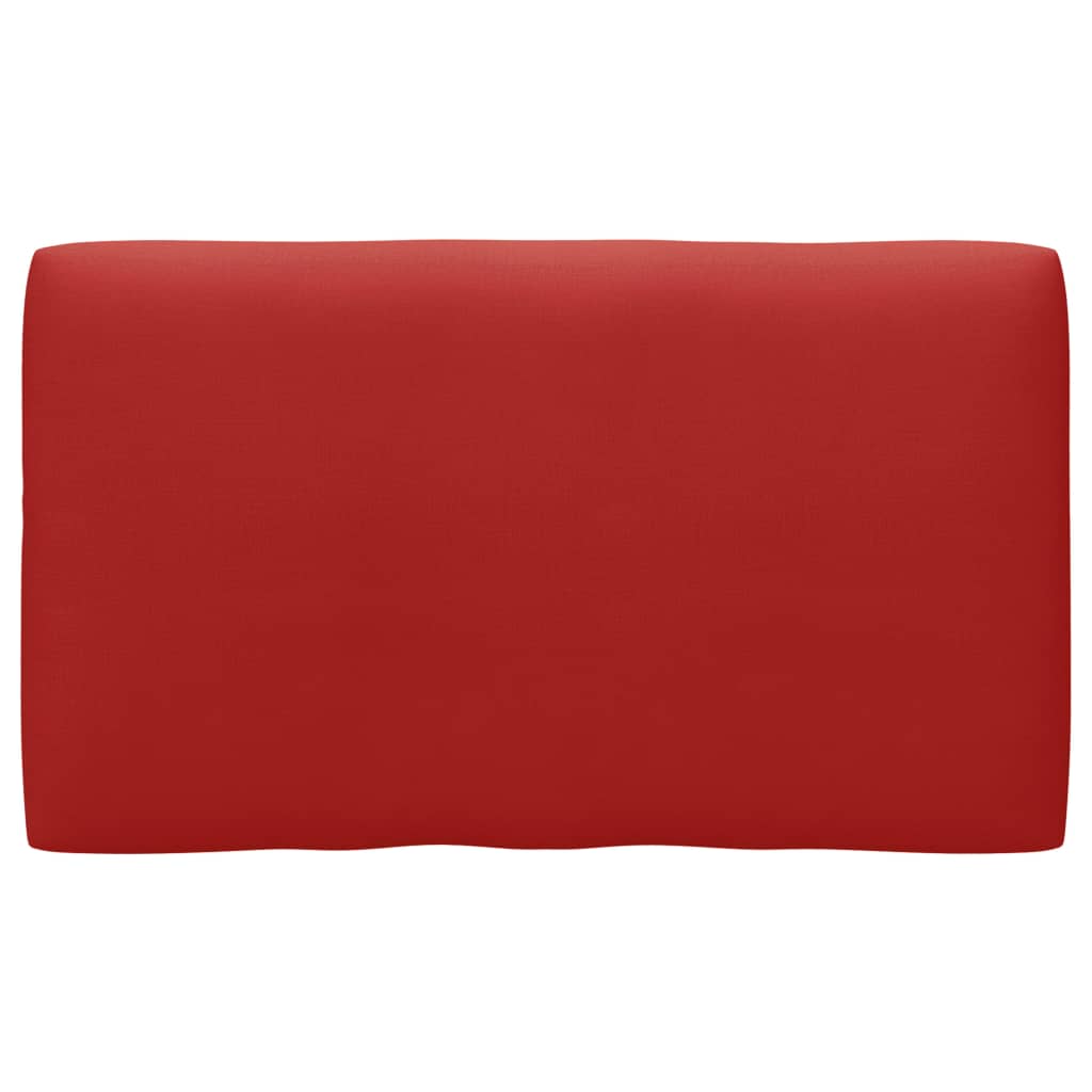 Tuinhoekbank Pallet Geïmpregneerd Grenenhout Rood 1