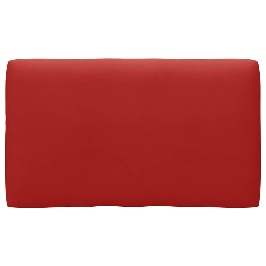 Tuinhoekbank Pallet Geïmpregneerd Grenenhout Rood 1