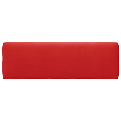 Tuinhoekbank Pallet Geïmpregneerd Grenenhout Rood 1