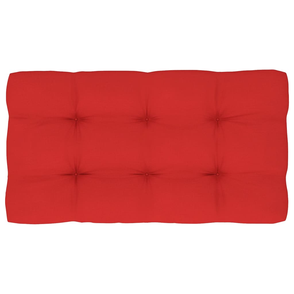Tuinhoekbank Pallet Geïmpregneerd Grenenhout Rood 1