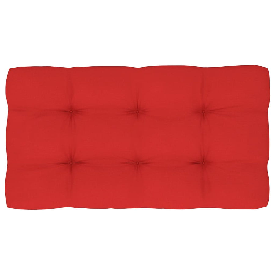 Tuinhoekbank Pallet Geïmpregneerd Grenenhout Rood 1