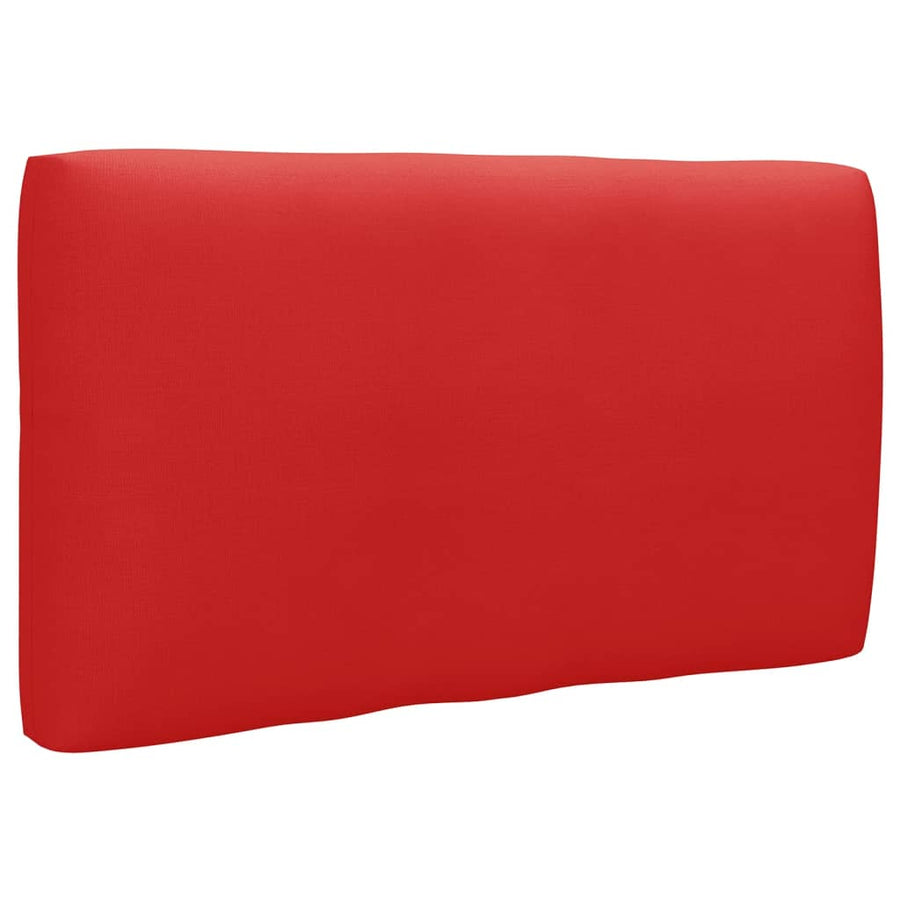 Tuinhoekbank Pallet Geïmpregneerd Grenenhout Rood 1