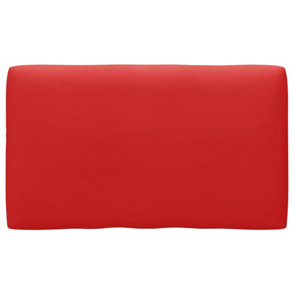 Tuinhoekbank Pallet Geïmpregneerd Grenenhout Rood 1