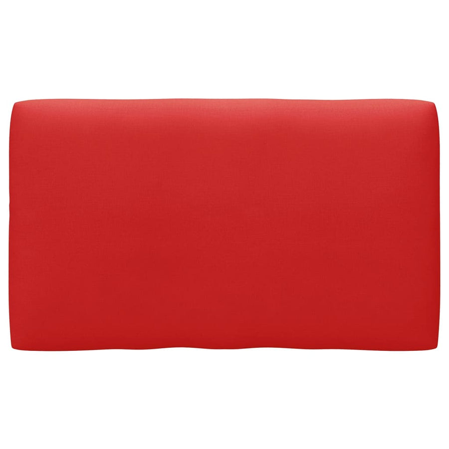 Tuinhoekbank Pallet Geïmpregneerd Grenenhout Rood 1