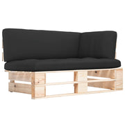 Tuinhoekbank grenenhout 110x65x55 cm