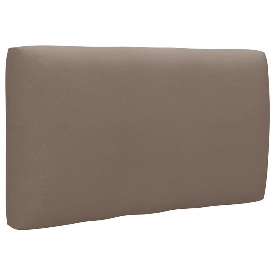 Pallet Met Kussens Geïmpregneerd Grenenhout Taupe 1