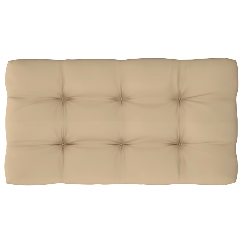 Tweezitsbank pallet met kussens zwart geïmpregneerd grenenhout