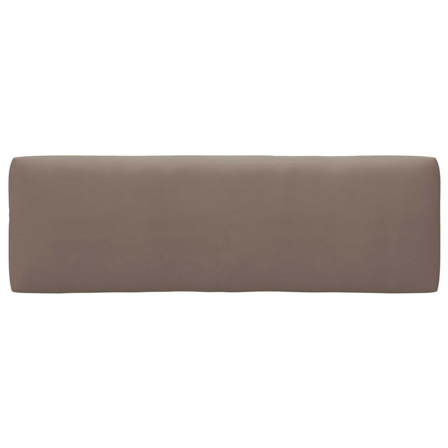 Pallet Met Kussens Geïmpregneerd Grenenhout Taupe 1