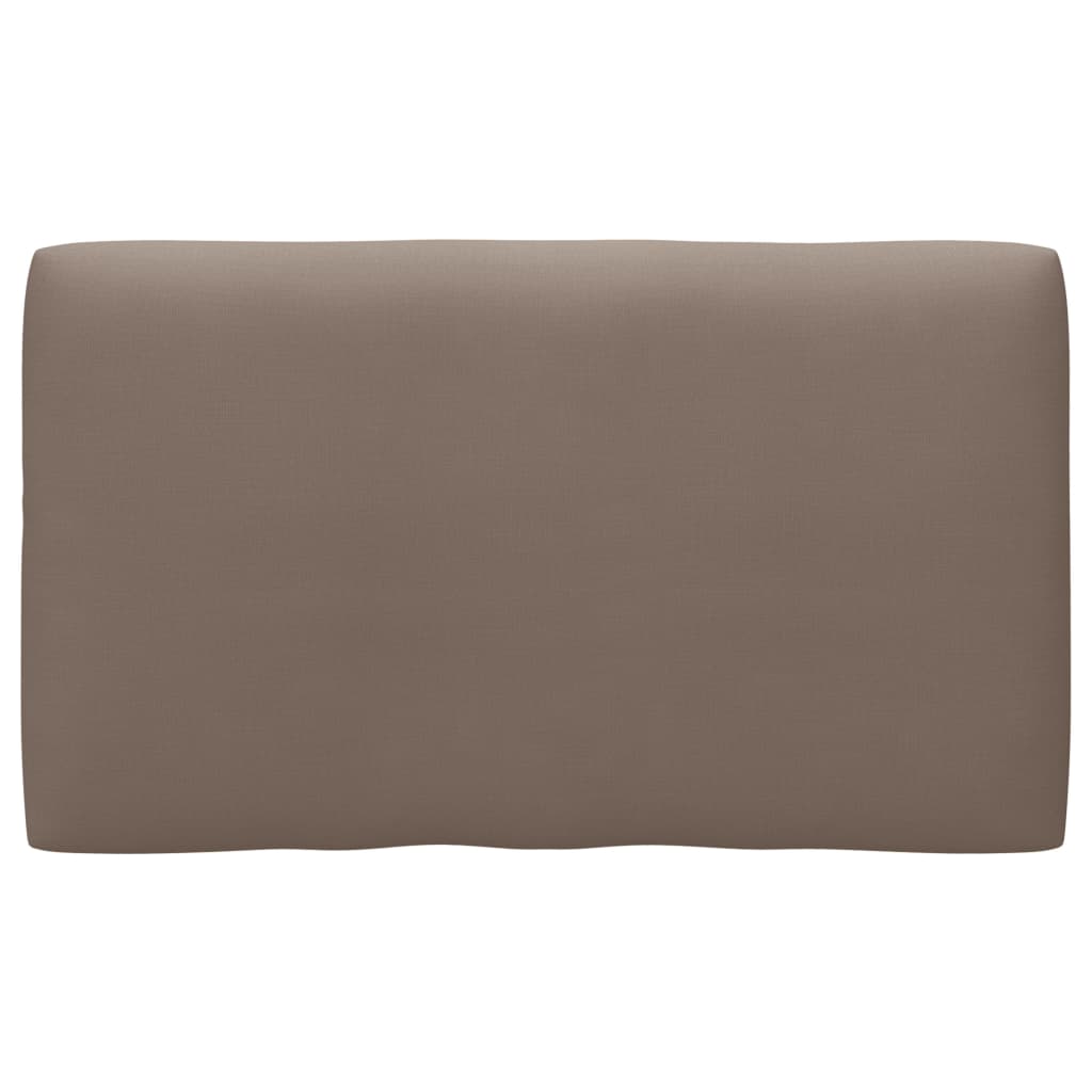 Pallet Met Kussens Geïmpregneerd Grenenhout Taupe 1