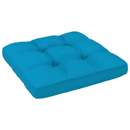 6-Delige Loungeset Pallet Met Kussens Geïmpregneerd Grenenhout Blauw 1