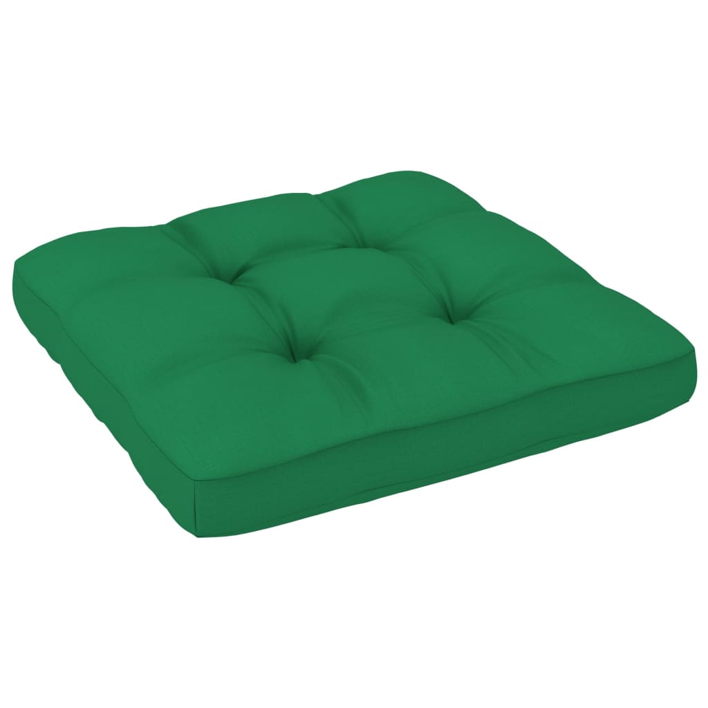 6-Delige Loungeset Pallet Met Kussens Geïmpregneerd Grenenhout Groen 1 Bruin