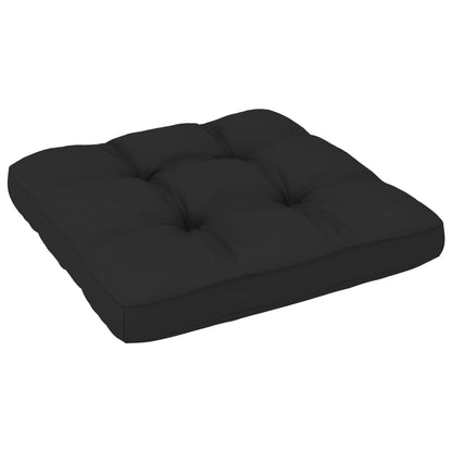 6-Delige Loungeset Pallet Met Kussens Geïmpregneerd Grenenhout Zwart 1 Bruin