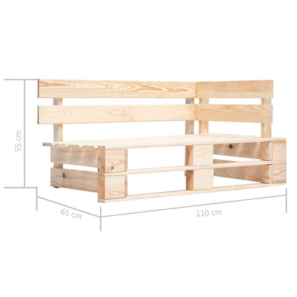 6-Delige Loungeset Pallet Met Kussens Geïmpregneerd Grenenhout Heldergroen 1