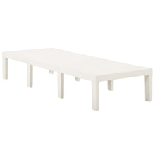 Ligbed Kunststof Nee Wit