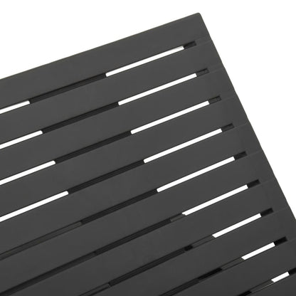 Ligbed Kunststof Kleurig Nee Antraciet