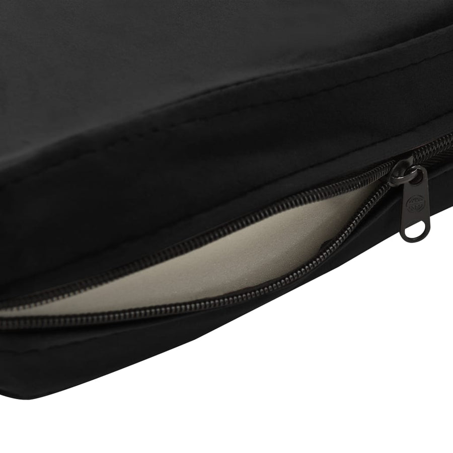 Hondenbank 72X45X30 Cm Pluche Zwart