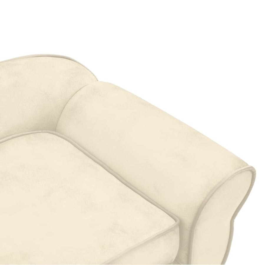 Hondenbank 72X45X30 Cm Pluche Kleurig Crème