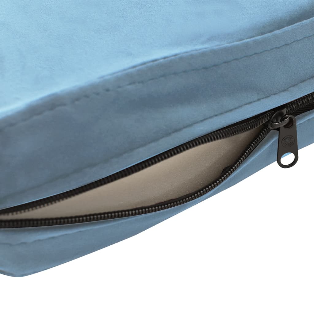 Hondenbank 72X45X30 Cm Pluche Turquoise