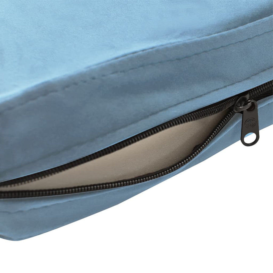 Hondenbank 72X45X30 Cm Pluche Turquoise