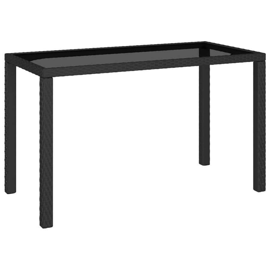Tuinset Met Kussens Poly Rattan Zwart