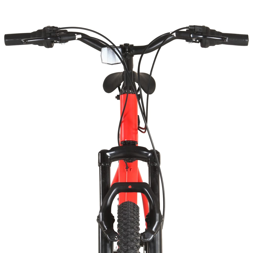 Mountainbike 2 Versnellingen 29 Inch Wielen Frame 53 cm Rood