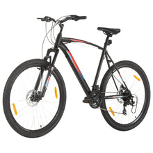 Mountainbike 2 Versnellingen 29 Inch Wielen Frame 53 cm Zwart