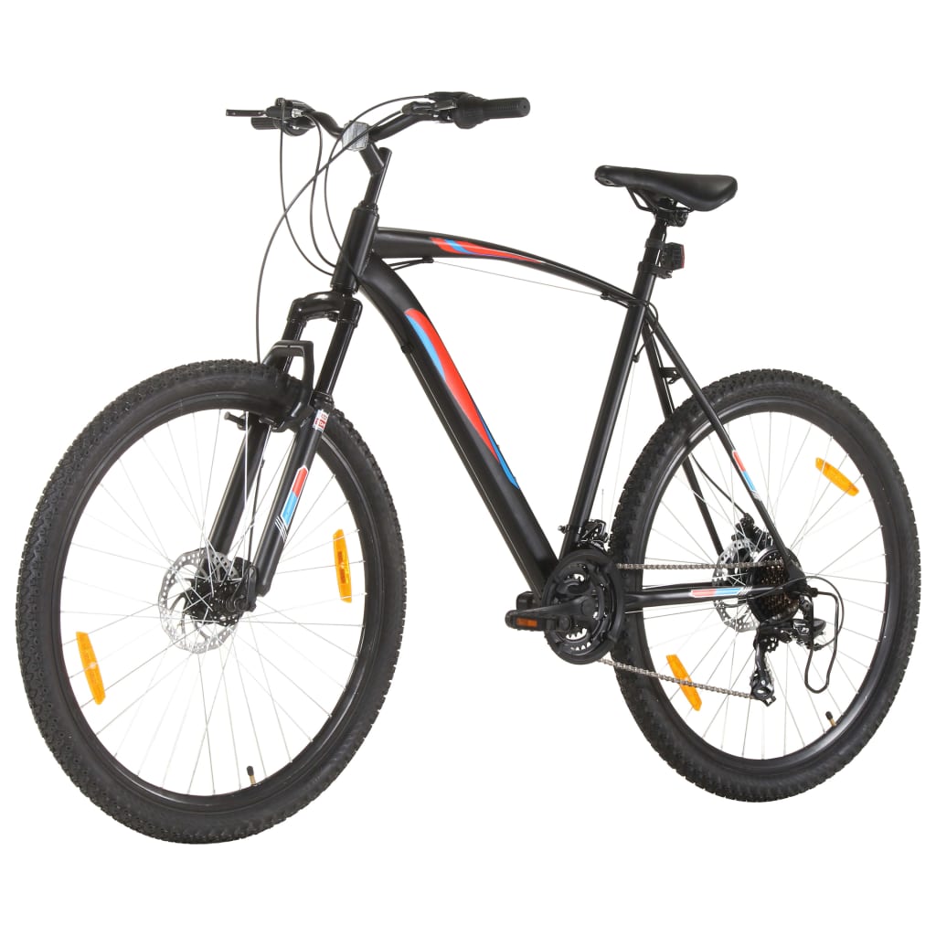 Mountainbike 21 Versnellingen 29 Inch Wielen 58 Cm Frame Zwart
