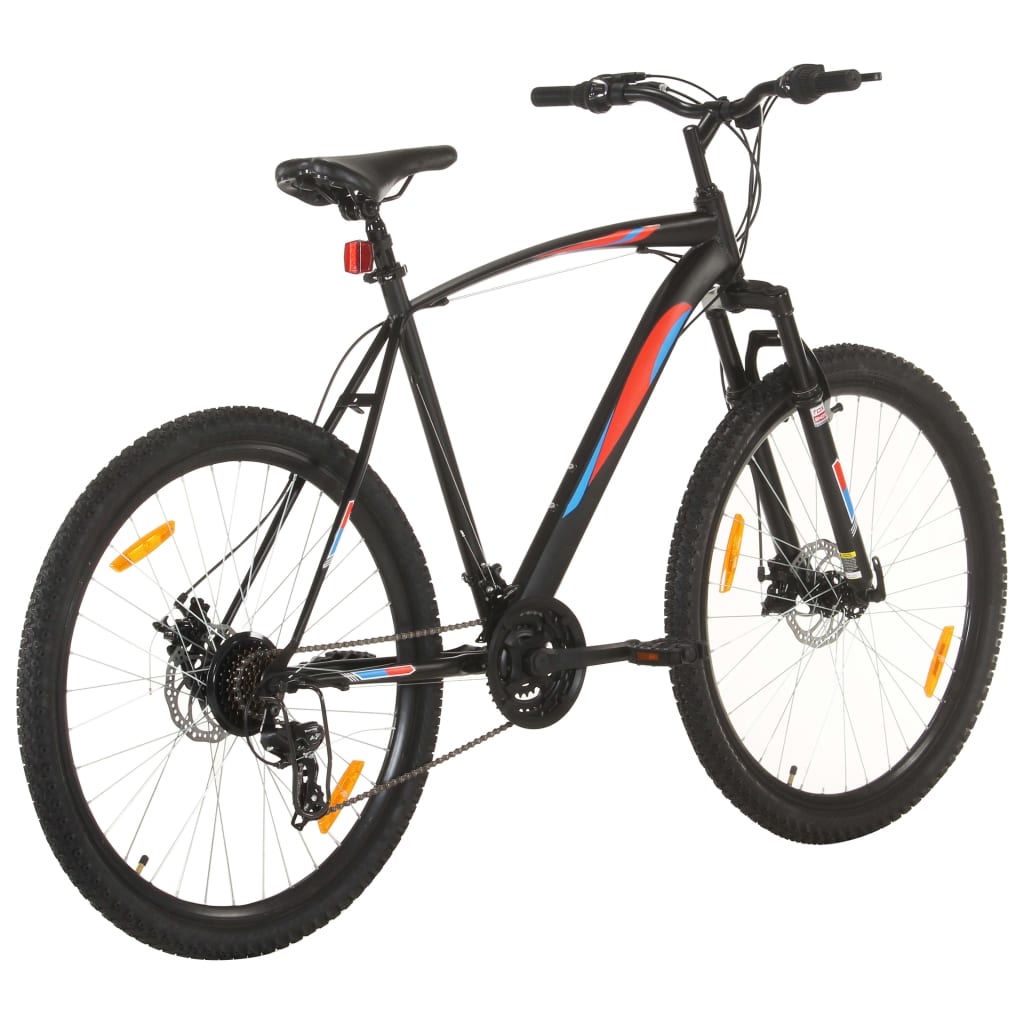 Mountainbike 21 Versnellingen 29 Inch Wielen 58 Cm Frame Zwart
