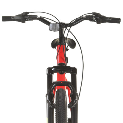 Mountainbike 21 Versnellingen 27,5 Inch Wielen Frame 50 cm Rood