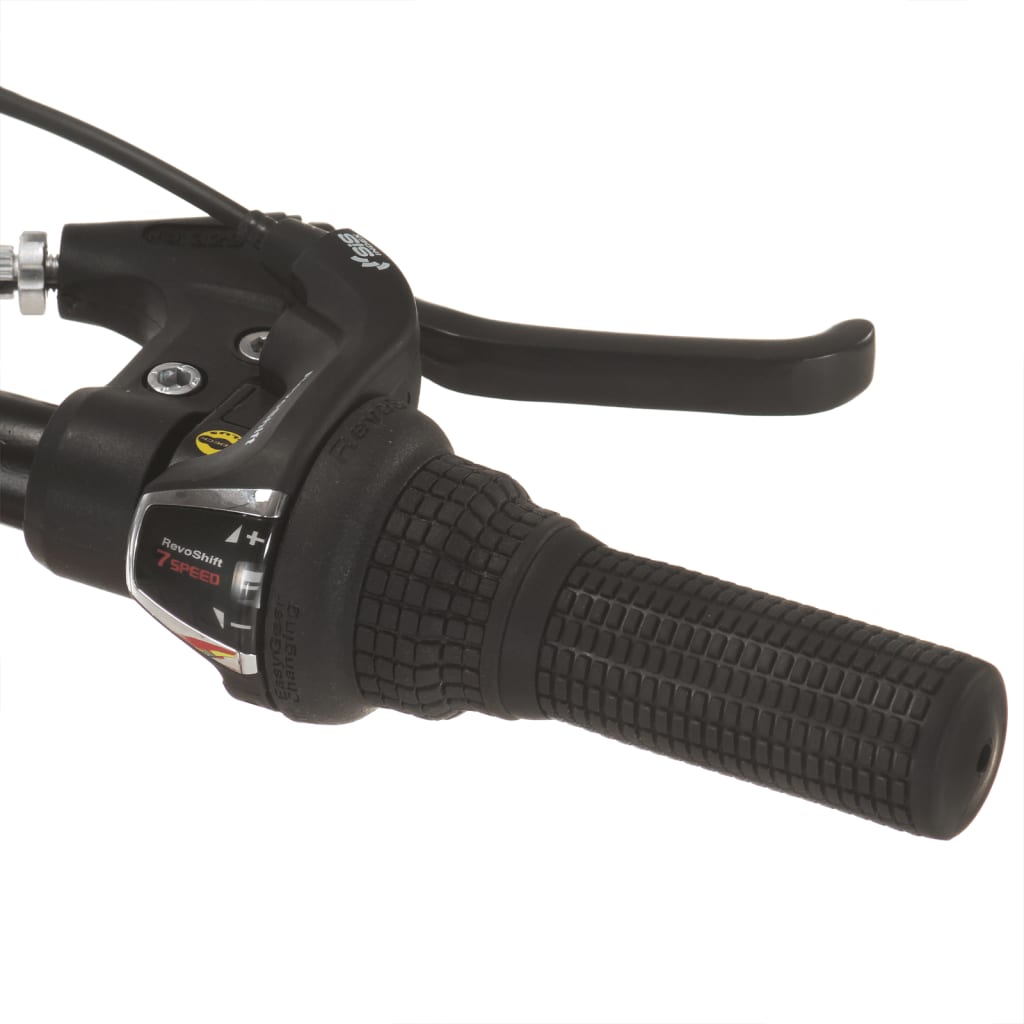 Mountainbike 21 Versnellingen 27,5 In Wielen 42 Cm Frame Zwart