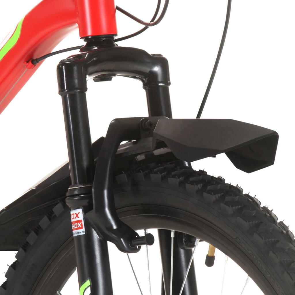 Mountainbike 2 Versnellingen 26 Inch Wielen 36 cm Rood