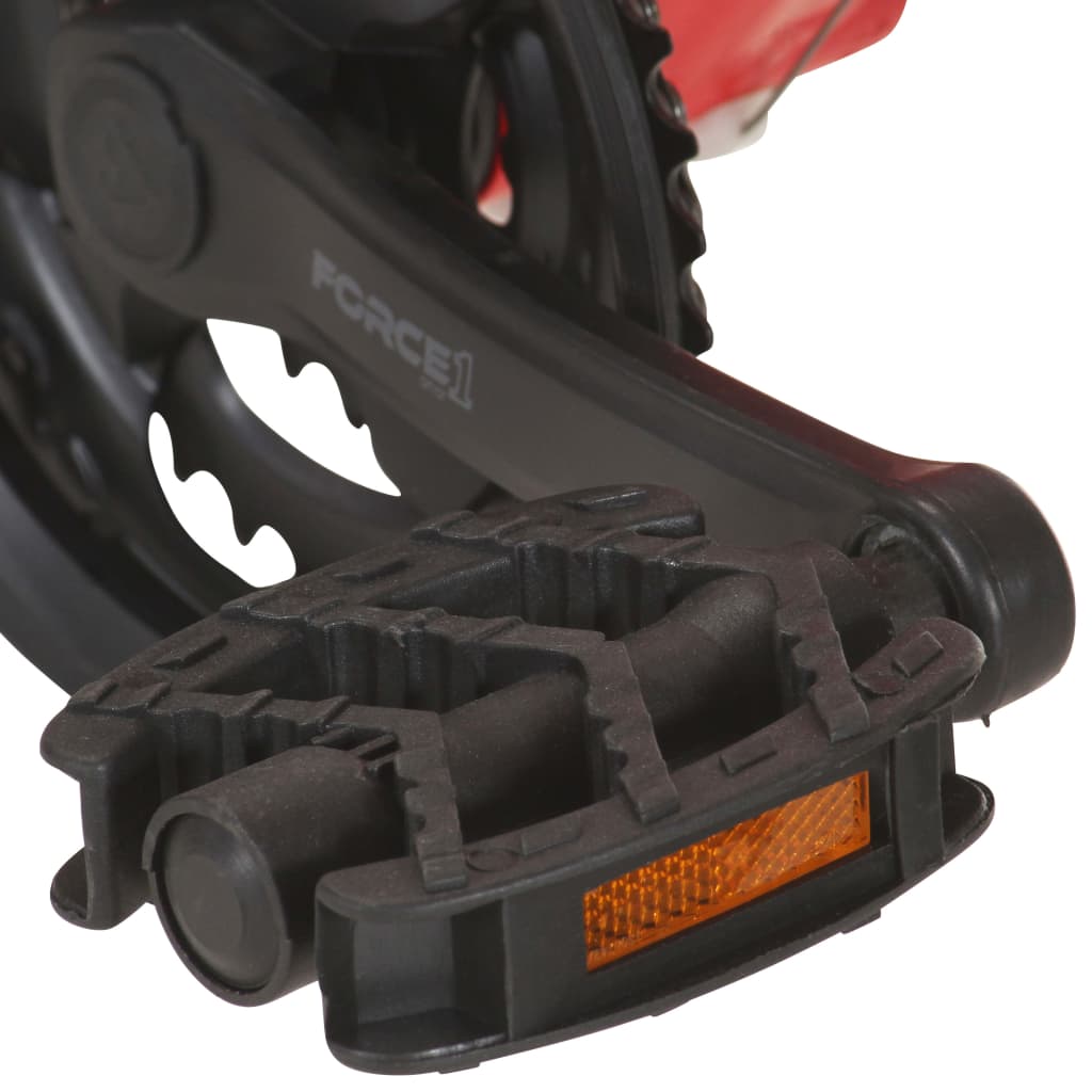 Mountainbike 2 Versnellingen 26 Inch Wielen 36 cm Rood